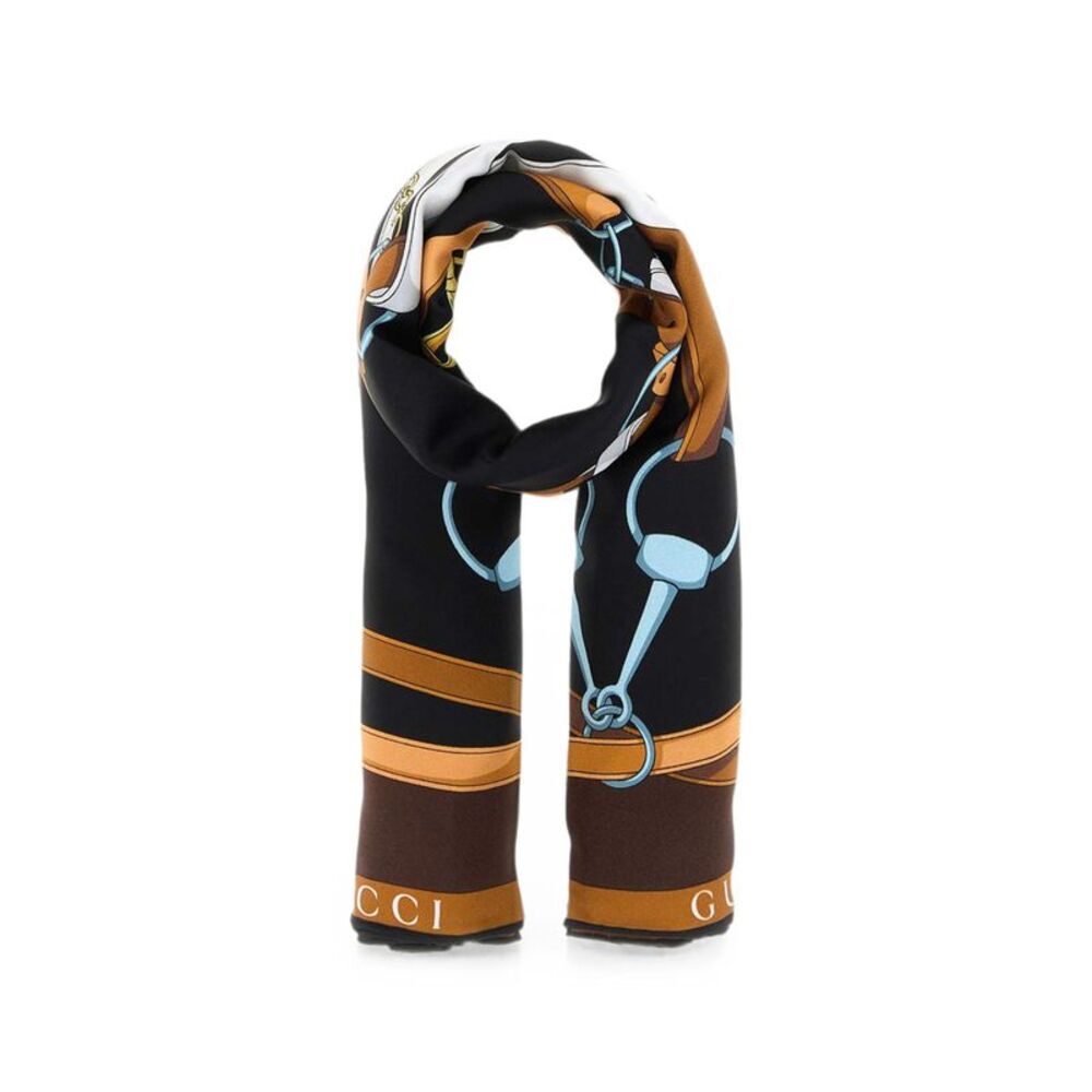 Gucci Black Scarves Women